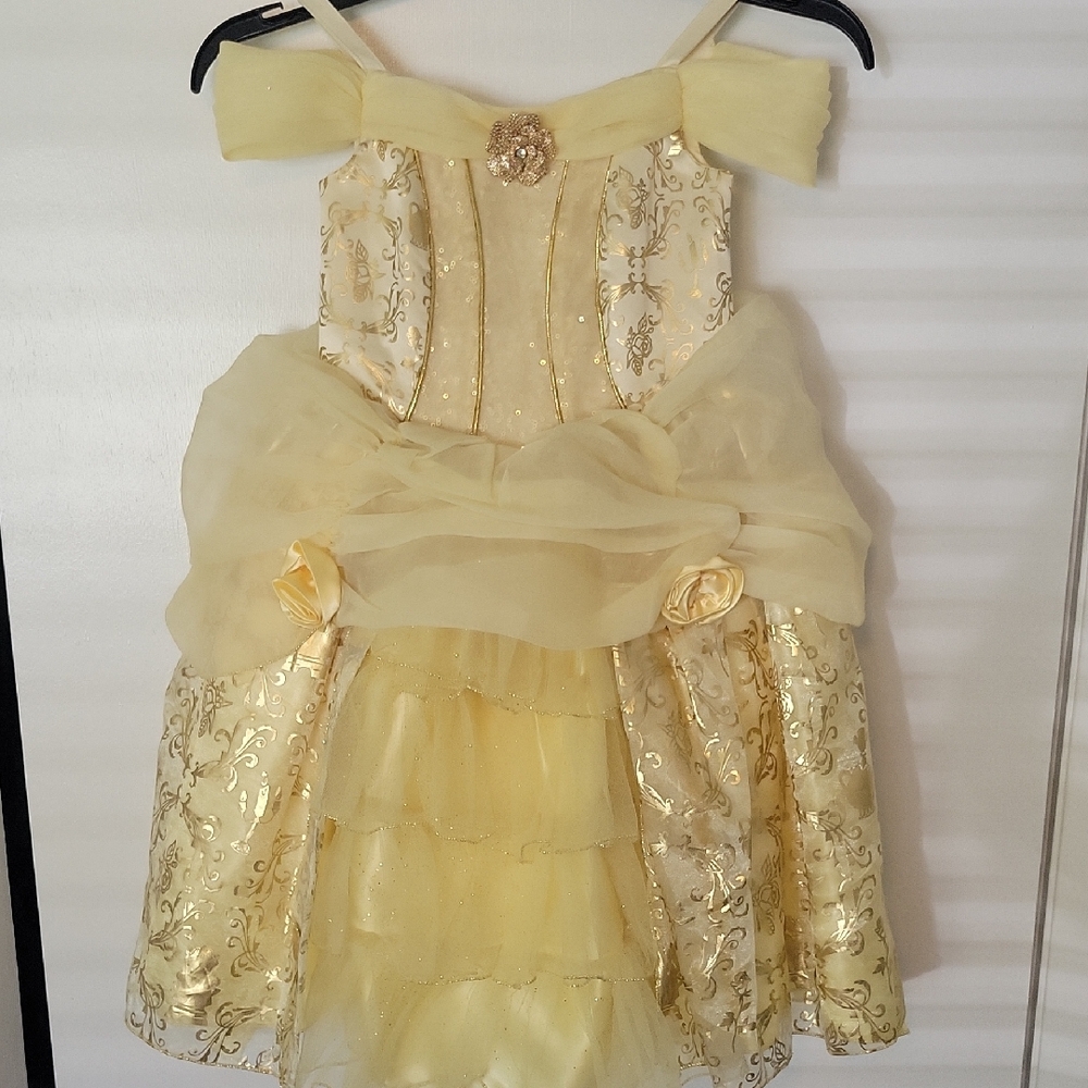 Girls Belle Disney Princess Costume Size 4